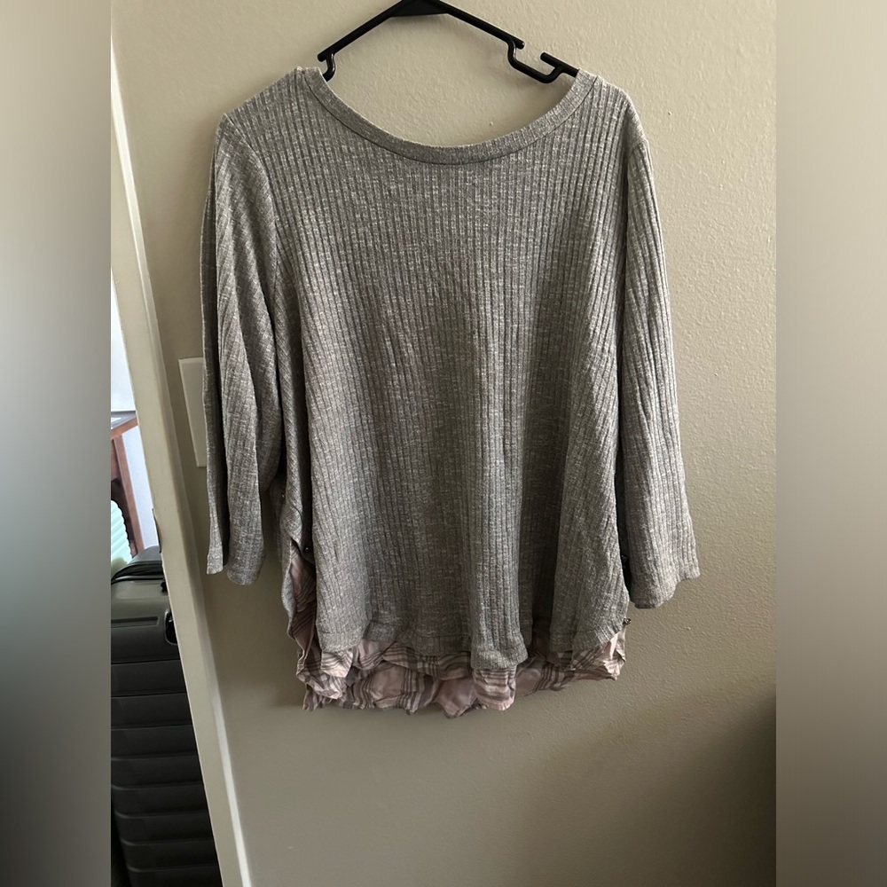 Cute Avenue layered look sweater